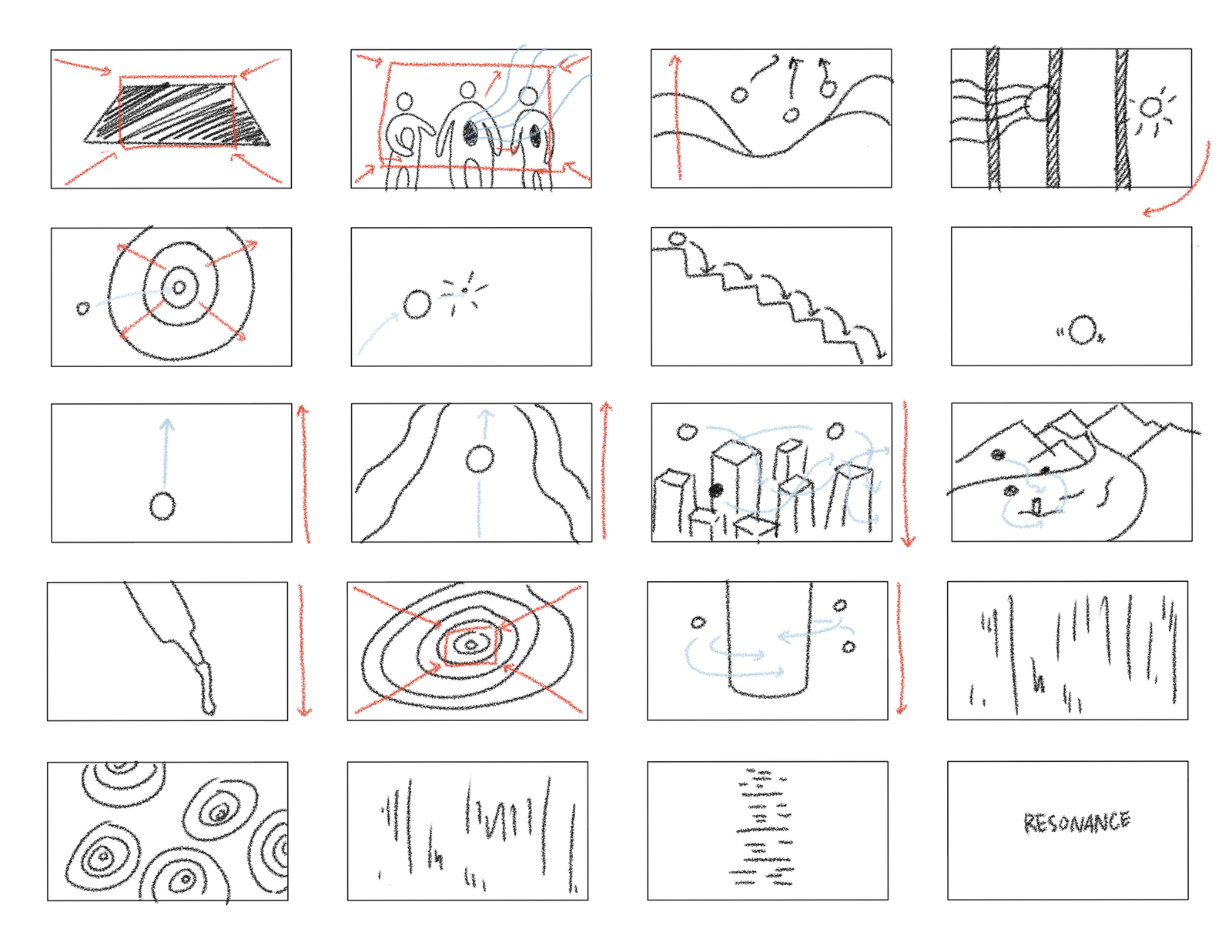 RESONANCE motion storyboard
